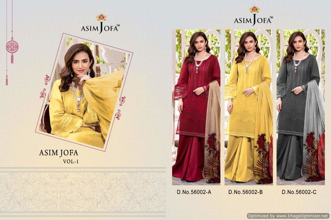 Asim Jofa 1 Premium Edition Collection Cotton With Beautiful Embroidery Work Pakistani Salwar Kameez
